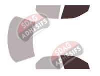 Gabarit vitrage - kit vitres avant - Chrysler Concorde Berline 4 portes (1993 - 1997)