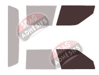 Gabarit vitrage - kit vitres avant - Chrysler New Yorker Berline 4 portes (1988 - 1993)