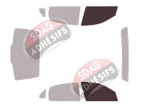 Gabarit vitrage - kit vitres avant - Buick LaCrosse (1) Berline 4 portes (2004 - 2010) Gabarit vitrage - kit vitres avant - Buick LaCrosse (1) Berline 4 portes (2004 - 2010)