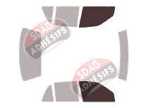 Gabarit vitrage - kit vitres avant - Buick Skylack Berline 4 portes (1991 - 1998)