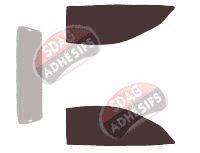 Gabarit vitrage - kit vitres avant - Chevrolet Corvette (5) C5 Cabriolet 2 portes (1997 - 2004) Gabarit vitrage - kit vitres avant - Chevrolet Corvette (5) C5 Cabriolet 2 portes (1997 - 2004)