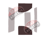 Gabarit vitrage - kit vitres avant - Chevrolet Silverado (2) Simple Cab Pick-up 2 portes (2007 - 2013)