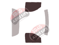 Gabarit vitrage - kit vitres avant - Dodge Ram (3) Simple Cab Pick-up 2 portes (2002 - 2008)