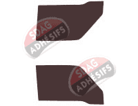 Gabarit vitrage - kit vitres avant - Geo Tracker (1) Convertible Cabriolet 2 portes (1990 - 1997)