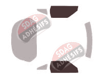 Gabarit vitrage - kit vitres avant - Geo Storm Coupe 2 portes (1990 - 1993)