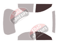 Gabarit vitrage - kit vitres avant - Oldsmobile Aurora Berline 4 portes (1995 - 1999)