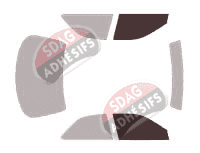 Gabarit vitrage - kit vitres avant - Acura Integra (3) Berline 4 portes (1994 - 2001) Gabarit vitrage - kit vitres avant - Acura Integra (3) Berline 4 portes (1994 - 2001)