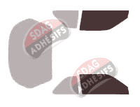 Gabarit vitrage - kit vitres avant - Acura Integra (2) Coupé 2 portes (1989 - 1993) Gabarit vitrage - kit vitres avant - Acura Integra (2) Coupé 2 portes (1989 - 1993)