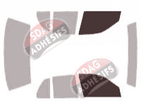 Gabarit vitrage - kit vitres avant - Mercury Marauder Berline 4 portes (2003 - 2004) Gabarit vitrage - kit vitres avant - Mercury Marauder Berline 4 portes (2003 - 2004)