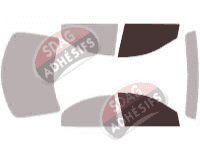 Gabarit vitrage - kit vitres avant - Mercury Sable (3) Berline 4 portes (1996 - 2005)