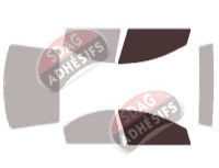 Gabarit vitrage - kit vitres avant - Plymouth Neon Berline 4 portes (2000 - 2005)
