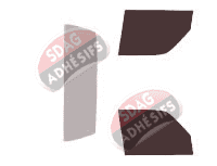 Gabarit vitrage - kit vitres avant - Nissan Patrol GR (5) Pick-up 2 portes (1998 - 2013)