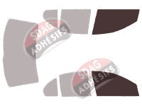 Gabarit vitrage - kit vitres avant - Holden Commodore (3) Sedan Berline 4 portes (1997 - 2006) Gabarit vitrage - kit vitres avant - Holden Commodore (3) Sedan Berline 4 portes (1997 - 2006)