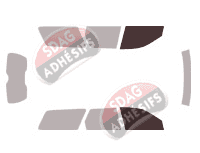 Gabarit vitrage - kit vitres avant - Holden Vectra (1) Wagon Break 5 portes (1997 - 2002)