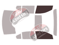 Gabarit vitrage - kit vitres avant - Ford Taurus (6) Berline 4 portes (2010 - 2019)