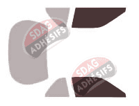 Gabarit vitrage - kit vitres avant - Rover 800 Coupe 2 portes (1992 - 1999)
