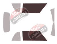 Gabarit vitrage - kit vitres avant - Mini One et Cooper (2) Cabriolet 2 portes (2007 - 2016) Gabarit vitrage - kit vitres avant - Mini One et Cooper (2) Cabriolet 2 portes (2007 - 2016)