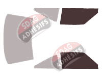 Gabarit vitrage - kit vitres avant - Opel Manta Coupe 2 portes (1975 - 1987)