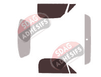 Gabarit vitrage - kit vitres avant - Mazda MX-5 (3) CC 2 portes (2005 - 2015)
