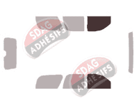Gabarit vitrage - kit vitres avant - Gmc Yukon (3) 5 portes (2007 - 2014)