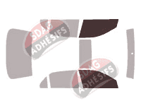 Gabarit vitrage - kit vitres avant - Honda Accord (8) Berline 4 portes (2003 - 2008) Gabarit vitrage - kit vitres avant - Honda Accord (8) Berline 4 portes (2003 - 2008)