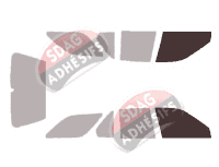 Gabarit vitrage - kit vitres avant - Honda Accord (4) Break 5 portes (1990 - 1994) Gabarit vitrage - kit vitres avant - Honda Accord (4) Break 5 portes (1990 - 1994)