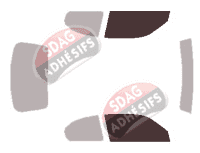 Gabarit vitrage - kit vitres avant - Hyundai Accent (2) 3 portes (2000 - 2006)