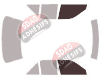 Gabarit vitrage - kit vitres avant - Mazda Protege (4) Berline 4 portes (1990 - 1994)