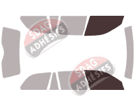 Gabarit vitrage - kit vitres avant - Bmw Serie 3 (4) Touring Break 5 portes (1998 - 2005)