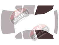 Gabarit vitrage - kit vitres avant - Bmw Serie 5 / i5 (3) Berline 4 portes (1995 - 2003)