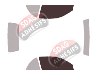 Gabarit vitrage - kit vitres avant - Bmw Serie 3 (4) M3 Cabriolet 2 portes (1999 - 2005)