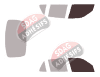 Gabarit vitrage - kit vitres avant - Saab 9000 Berline 4 portes (1994 - 1998)