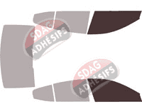 Gabarit vitrage - kit vitres avant - Bmw Serie 8 (2) Gran Coupé Berline 4 portes (2019 - 2026)