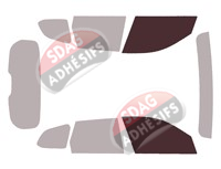 Gabarit vitrage - kit vitres avant - Bmw X1 / iX1 (3) 5 portes (depuis 2023) Gabarit vitrage - kit vitres avant - Bmw X1 / iX1 (3) 5 portes (depuis 2023)