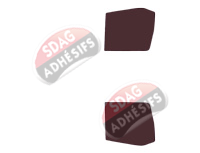 Gabarit vitrage - kit vitres avant - Iveco S-Way (1) Truck 2 portes (depuis 2020)