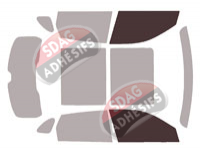 Gabarit vitrage - kit vitres avant - MG Marvel (1) 5 portes (depuis 2021) Gabarit vitrage - kit vitres avant - MG Marvel (1) 5 portes (depuis 2021)