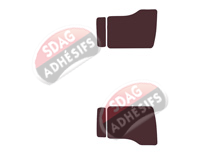 Gabarit vitrage - kit vitres avant - Man TGS (1) Truck 2 portes (2000 - 2020)