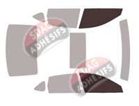 Gabarit vitrage - kit vitres avant - Acura TLX (2) Berline 4 portes (depuis 2021) Gabarit vitrage - kit vitres avant - Acura TLX (2) Berline 4 portes (depuis 2021)