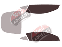 Gabarit vitrage - kit vitres avant - Aston Martin Vantage (2) Coupe 2 portes (depuis 2018) Gabarit vitrage - kit vitres avant - Aston Martin Vantage (2) Coupe 2 portes (depuis 2018)