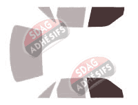 Gabarit vitrage - kit vitres avant - Audi 100 & 200 & 5000 (3) Berline 4 portes (1982 - 1991)