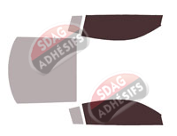 Gabarit vitrage - kit vitres avant - Audi R8 (3) Coupe 2 portes (2018 - 2023) Gabarit vitrage - kit vitres avant - Audi R8 (3) Coupe 2 portes (2018 - 2023)