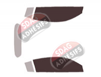 Gabarit vitrage - kit vitres avant - Audi R8 (3) Cabriolet 2 portes (2015 - 2023) Gabarit vitrage - kit vitres avant - Audi R8 (3) Cabriolet 2 portes (2015 - 2023)