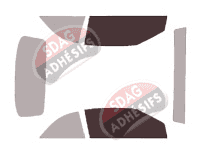 Gabarit vitrage - kit vitres avant - Audi A4 (3) Cabriolet 2 portes (2007 - 2009) Gabarit vitrage - kit vitres avant - Audi A4 (3) Cabriolet 2 portes (2007 - 2009)