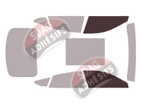 Gabarit vitrage - kit vitres avant - Audi A5 (2) Sportback 5 portes (2017 - 2024) Gabarit vitrage - kit vitres avant - Audi A5 (2) Sportback 5 portes (2017 - 2024)