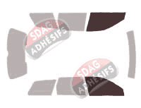 Gabarit vitrage - kit vitres avant - Audi A6 (2) Avant Break 5 portes (1997 - 2004) Gabarit vitrage - kit vitres avant - Audi A6 (2) Avant Break 5 portes (1997 - 2004)