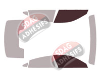 Gabarit vitrage - kit vitres avant - Audi E-Tron (1) GT Berline 4 portes (depuis 2020) Gabarit vitrage - kit vitres avant - Audi E-Tron (1) GT Berline 4 portes (depuis 2020)