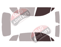 Gabarit vitrage - kit vitres avant - Audi Q7 (2) 5 portes (depuis 2015)
