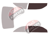 Gabarit vitrage - kit vitres avant - Bentley Brooklands Coupé 2 portes (2008 - 2011)