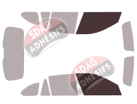 Gabarit vitrage - kit vitres avant - Bmw X1 / iX1 (2) 5 portes (2015 - 2022) Gabarit vitrage - kit vitres avant - Bmw X1 / iX1 (2) 5 portes (2015 - 2022)