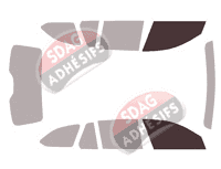 Gabarit vitrage - kit vitres avant - Bmw Serie 5 / i5 (8) Touring Break 5 portes (2017 - 2023)